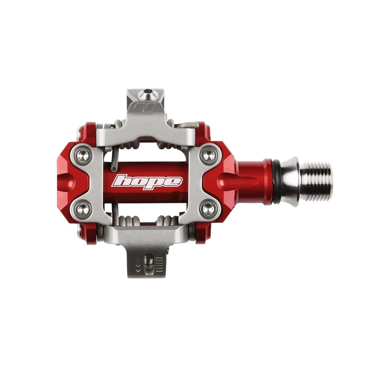 Pedali a sgancio da MTB HOPE Union Clip Pedal RC rosso