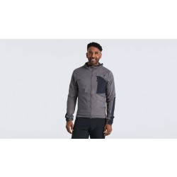 Giubbino anti vento da MTB Trail SWAT grigio
