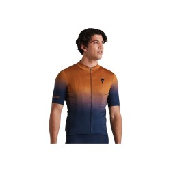 Maglia ciclismo manica corta RBX Comp blu navy tobacco