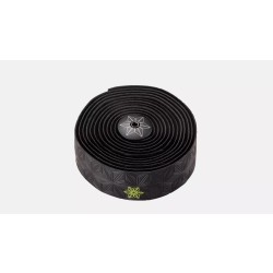 Nastro manubrio Supacaz Super Sticky Kush Galaxy nero giallo fluo