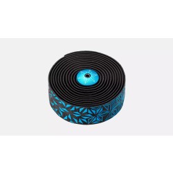 Nastro manubrio Supacaz Super Sticky Kush Star Fade nero azzurro